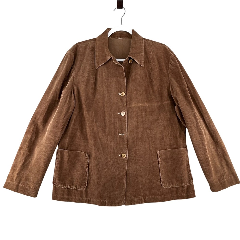 VTG Abercrombie &‎ Fitch Juilliard Zephury Corduroy Chore Jacket Mens Medium